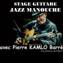 Albums CD DVD Disques guitariste : Pierre Kamlo Barr - Stage de guitare manouche avec laguitare.com